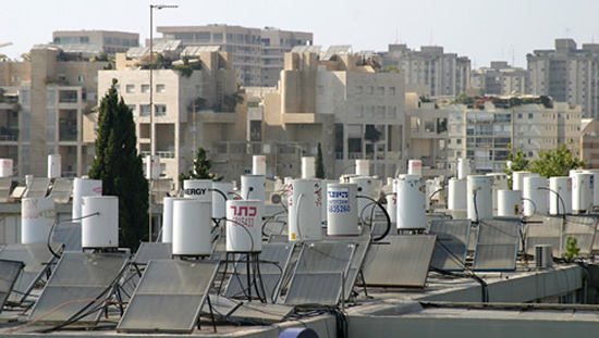 energia solar en israel