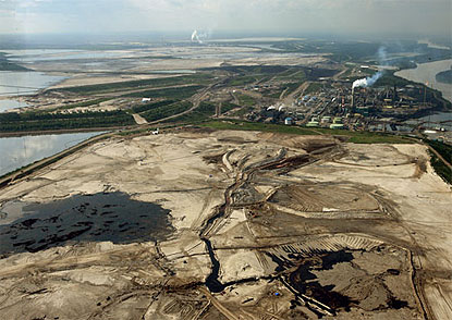 Ecocidio: extracción de arena en Alberta