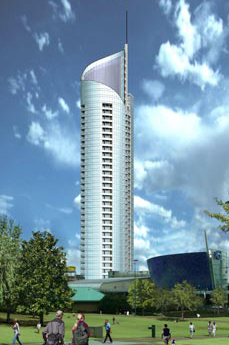 La Aquarius Tower de Atlanta