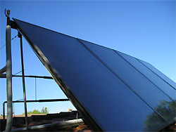 Placas solares especialmente diseñadas para evitar el sobrecalentamiento
