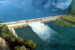 La presa de las Tres Gargantas río Yangtse