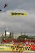 Protesta antinuclear de Greenpeace.