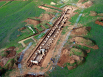Excavación arqueológica de un enorme depósito de época romana en Arruzafa (Córdoba).