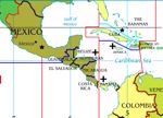 Husos horarios en Centroamérica.