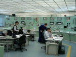 Sala de control de la central nuclear de Garoña.