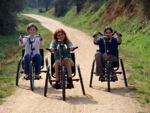 Biciletas adaptadas para discapacitados en las Vías Verdes