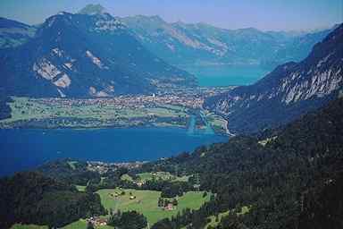 Interlaken, en Suiza.