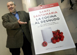 Santi Santamaria en la presentación de su polémico libro «La cocina al desnudo».
