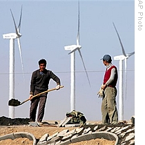 China tendrá 100 GW de energía eólica en 2020